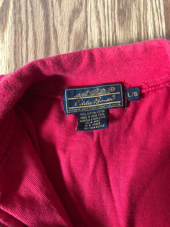 Half Zip Reverse Weave Eddie Bauer Sweatshirt || … - image 4