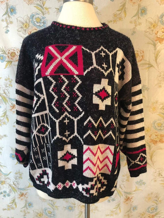 Abstract Forelli Sweater || Minimalist Abstract S… - image 1