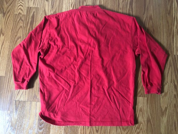 Half Zip Reverse Weave Eddie Bauer Sweatshirt || … - image 5