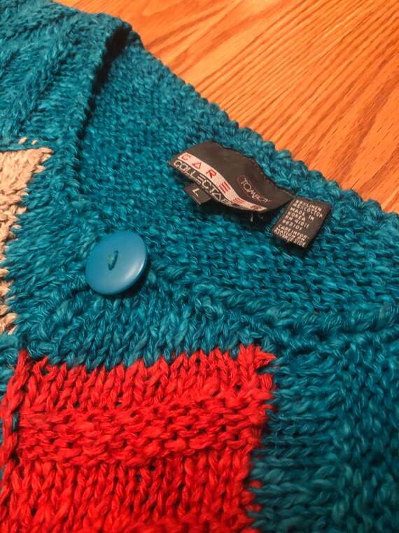 Tomboy Turquoise Short Sleeved Sweater or Sweater… - image 5