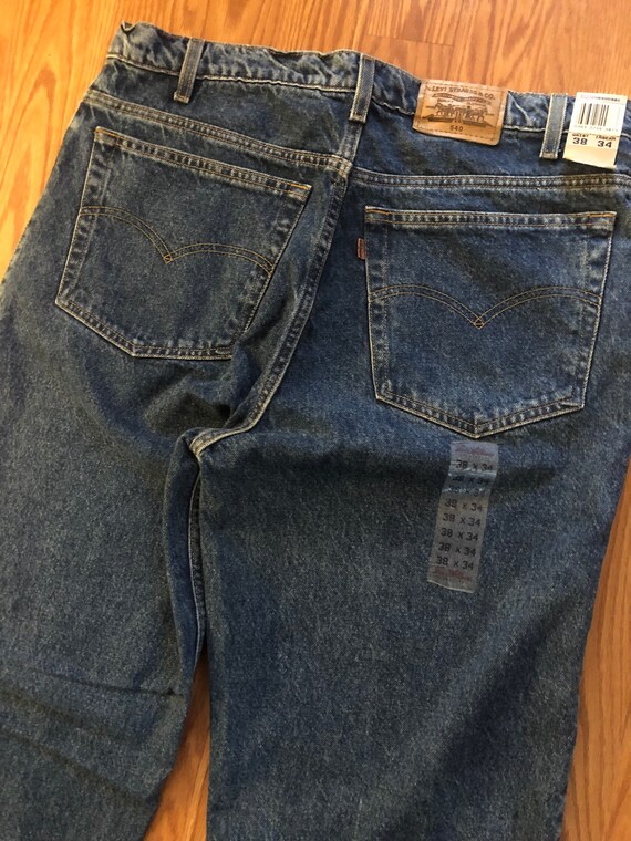 90s Deadstock Levis 540 || 38 x 34 - image 5