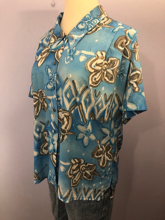 Early Hawaiian Shirt  ||  1950s  ||  L/XL - image 3