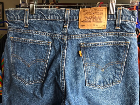 levis 550 relaxed fit tapered leg