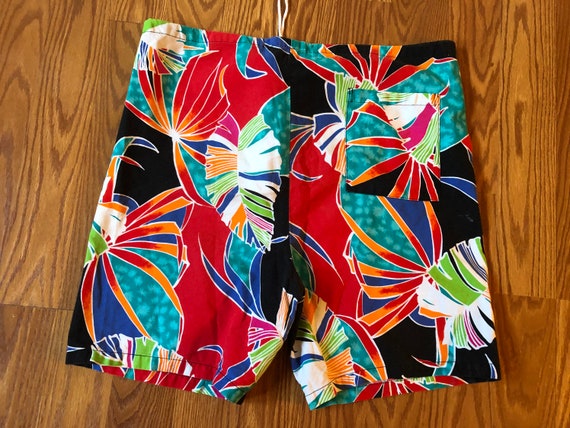 Psychedelic Summer Shorts || Medium || 1970s - image 2