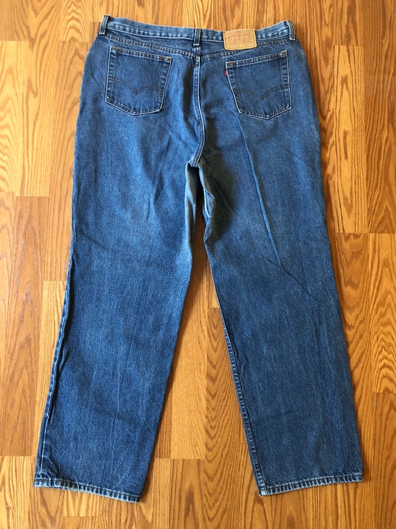 Nicely Worn-in Vintage Levis Classic Wash 505 Jea… - image 3