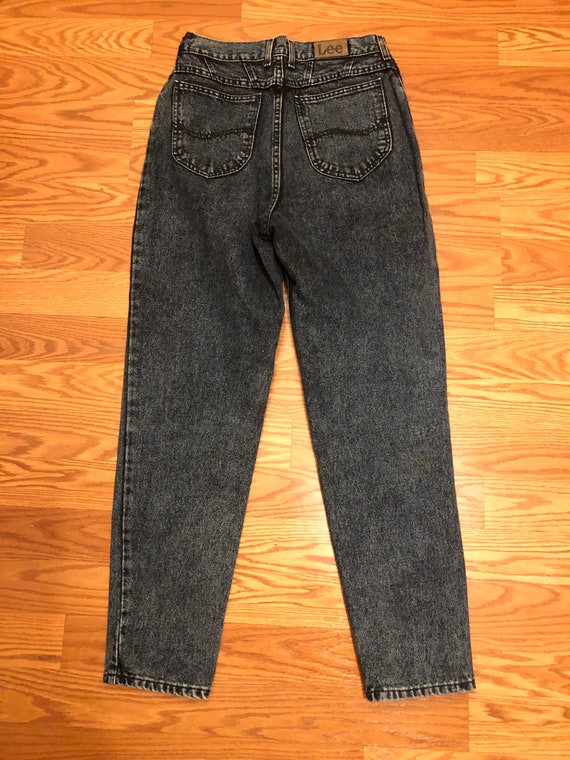 Vintage Lee Stonewash High Rise Jeans  ||  12 M  … - image 3