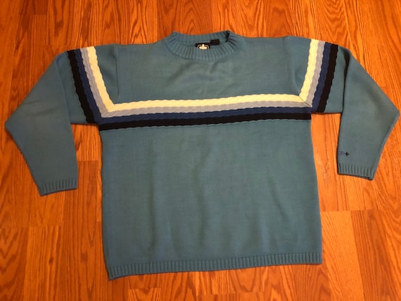 1990s Skater Sweater by Reactor+ || Men's Medium … - image 1