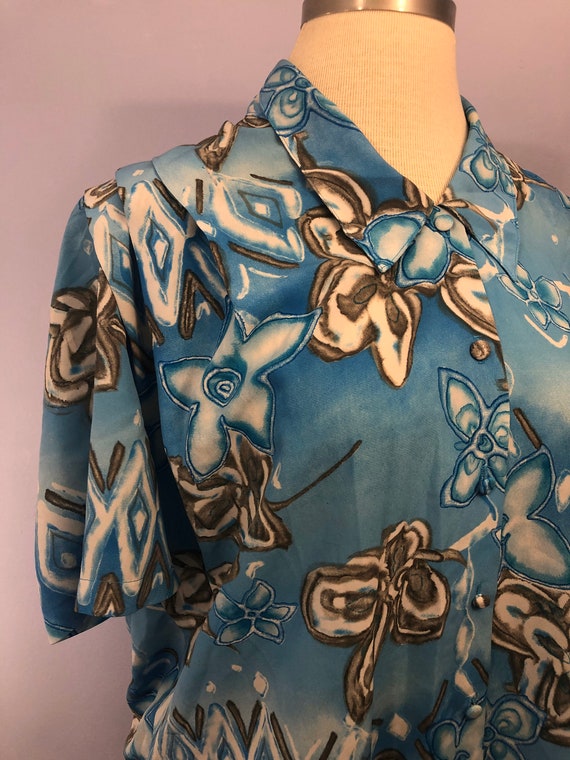 Early Hawaiian Shirt  ||  1950s  ||  L/XL - image 1