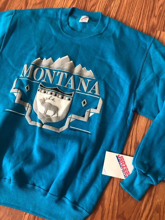 1990 Deadstock Montana Swearshirt || Large