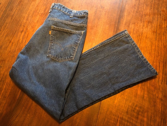 70’s Levi’s 646 Wide Leg Flare - W36 || 1970s Deni