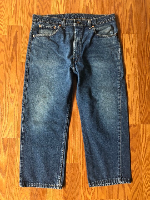 Vintage Faded Levis 505 Jeans || 36 x 30 actual ||
