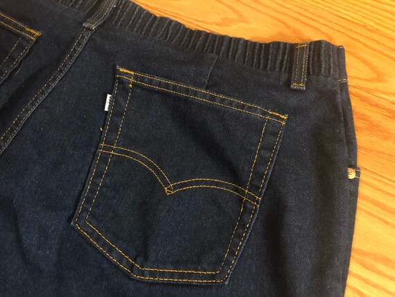 Vintage Plus Size Dark Indigo Levi’s || 1980s |