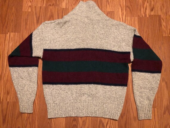 Vintage Eddie Bauer Shawl Knit Sweater || XL || 1… - image 3