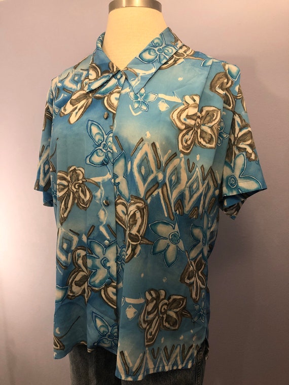 Early Hawaiian Shirt  ||  1950s  ||  L/XL - image 2