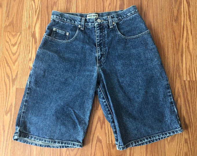 Vintage Guess Denim Shorts W32 1980s Hip Hop Style - Etsy