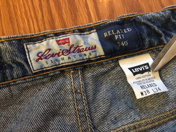 90s Deadstock Levis 540 || 38 x 34 - image 4