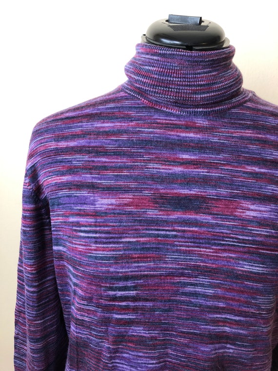 Soft Merino Wool Turtleneck || Medium || 1990s