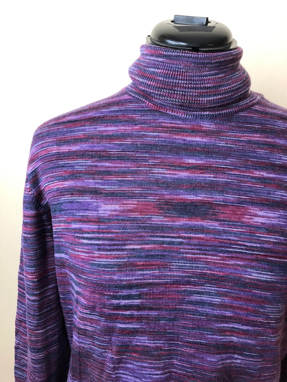 Soft Merino Wool Turtleneck || Medium || 1990s - image 1