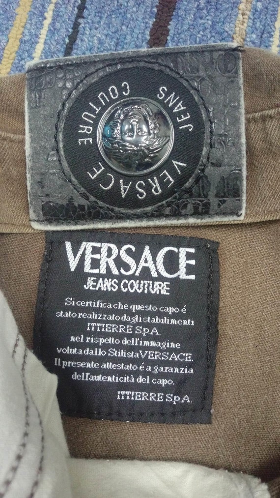 versace jeans couture tag