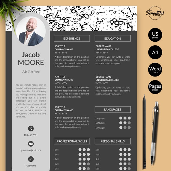 investment banking cv resume template finance cv professional and creative cv for word pages 1 2 and 3 page accounting resume finance resume modern college