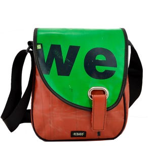 COCO upcycling vrachtwagen vrachtwagen hoes dekzeil binnenband tas handgemaakt veganistisch