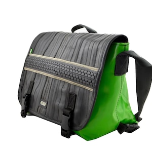 REBAGO gerecyclede duurzame on-of-a-kind boodschappentas gemaakt van geüpcycled materiaal
