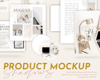 Shadow Effects for Canva | Product Mockup Shadows