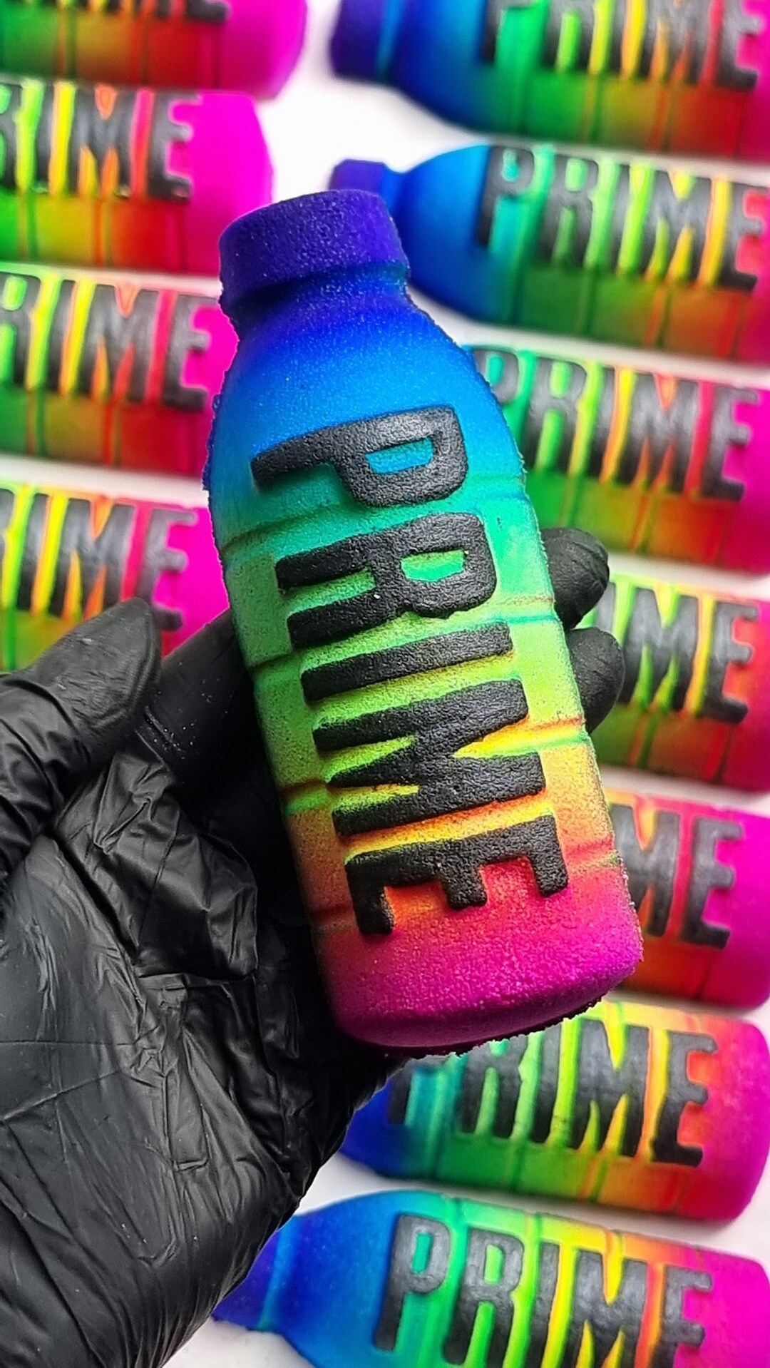 Prime Drink Rainbow Bath Bomb Strawberry & Lime Etsy UK