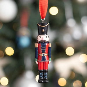 Nutcracker Christmas Hanging Ornament Bauble