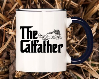Catfather,  Catfather Mug, Cat Dad, Catdad, Dad Coffee Mug, Mug for Dad, Coffee Mug for Dad, Father's Day Mug, Father's Day Gift - Item 2102