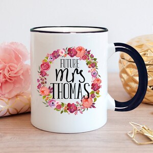Engagement Gift, Engagement Mug, Future Mrs, Future Mrs Mug, Bridal Shower Gift, Bride to Be Gift, Coffee Mug, Engaged Mug  - Item 6069