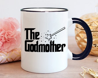 Godmother, Godmother Mug, Godmother Gift, Godmother Coffee Mug, Best Godmother Ever, New Godmother Gift, Godmama Mug - Item 7068