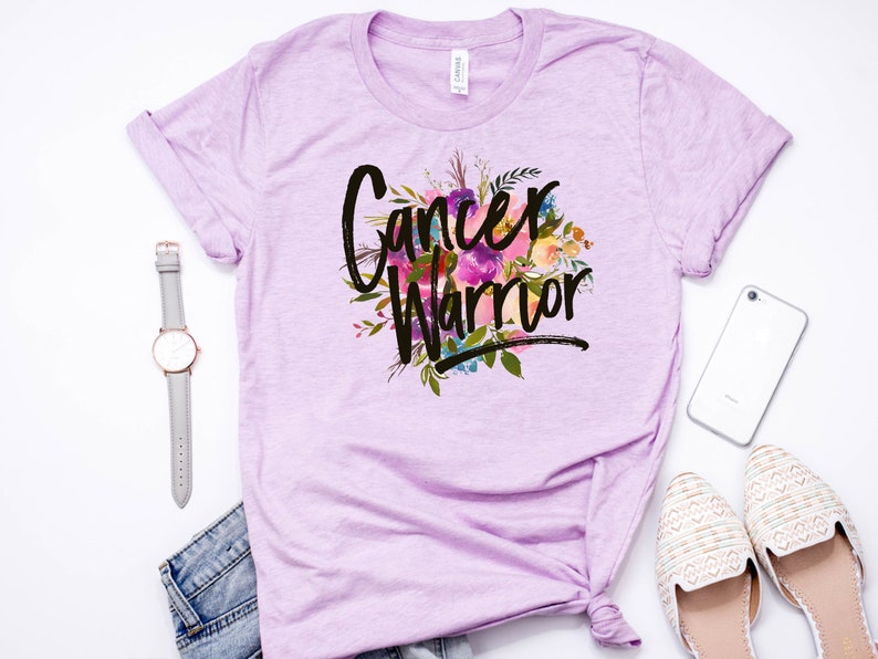 Cancer Warrior, Cancer Shirt, Cancer TShirt, Cancer Awareness, Cancer Survivor, Stronger Than Cancer, Cancer T Shirt, Cancer Tee - Item 202 image 3