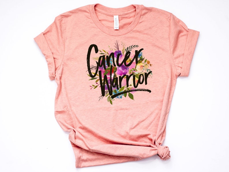 Cancer Warrior, Cancer Shirt, Cancer TShirt, Cancer Awareness, Cancer Survivor, Stronger Than Cancer, Cancer T Shirt, Cancer Tee - Item 202 image 4