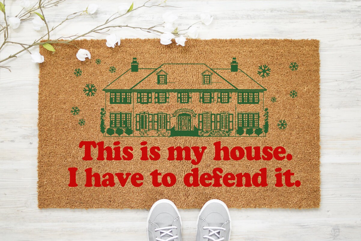 Christmas Doormat Home Alone Doormat Christmas Door Mat Etsy