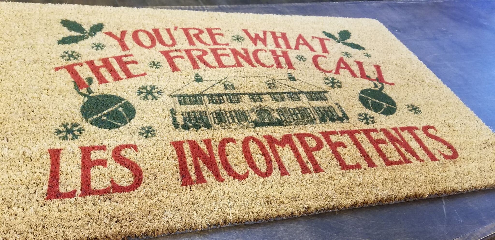 Home Alone Christmas Doormat Home Alone Doormat French Call Etsy España