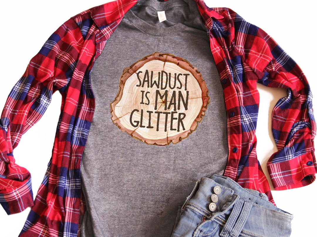 Retreez Emaille-Tasse Mit Spruch 'Sawdust Is A Man Glitter' – 473 Ml, Edelstahl, Spülmaschinenfest | Lustiges Geschenk Für Handwerker & Camper