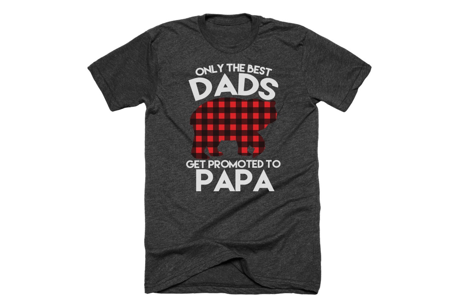 Mens Only the Best Dads Get Promoted to Papa Shirt