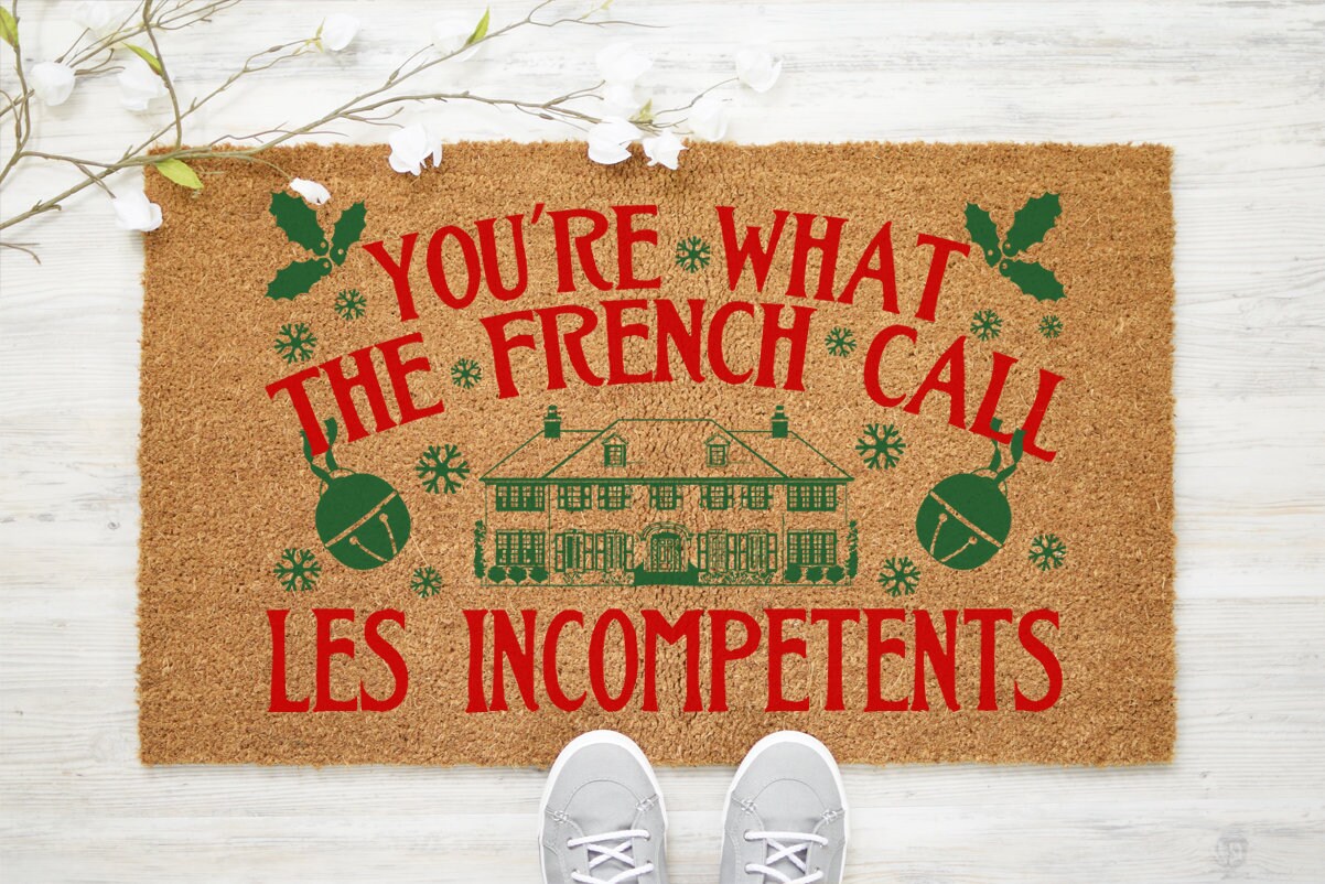 Home Alone Christmas Doormat Home Alone Doormat French Call Etsy España