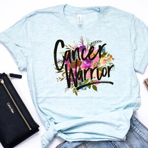 Cancer Warrior, Cancer Shirt, Cancer TShirt, Cancer Awareness, Cancer Survivor, Stronger Than Cancer, Cancer T Shirt, Cancer Tee - Item 202 image 5