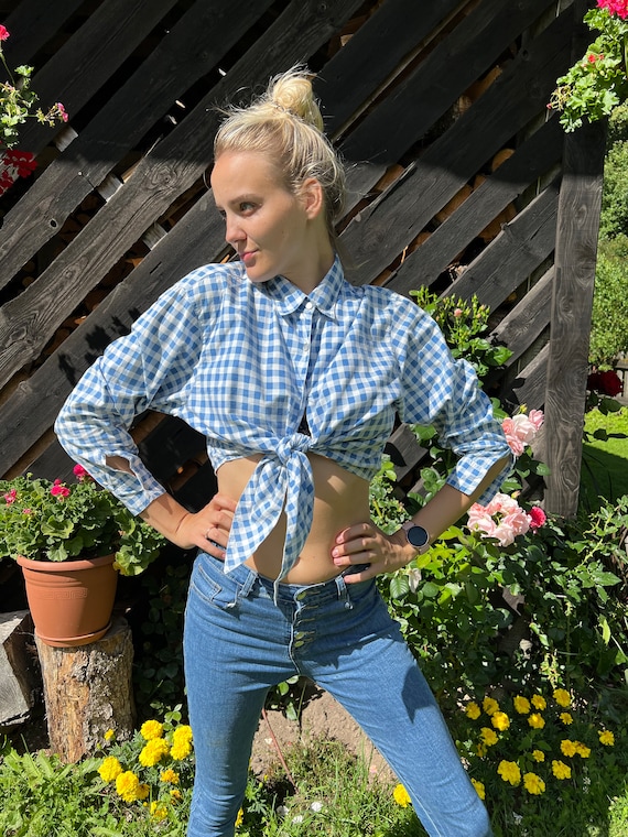 Top Camicia base autunnale da donna Top corto slim f
