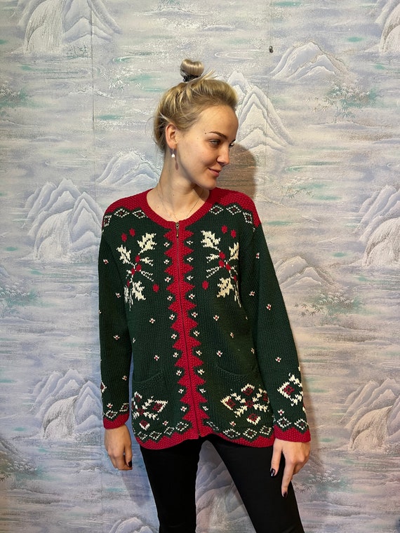 Ugly Christmas Cardigan X-mas Merry 