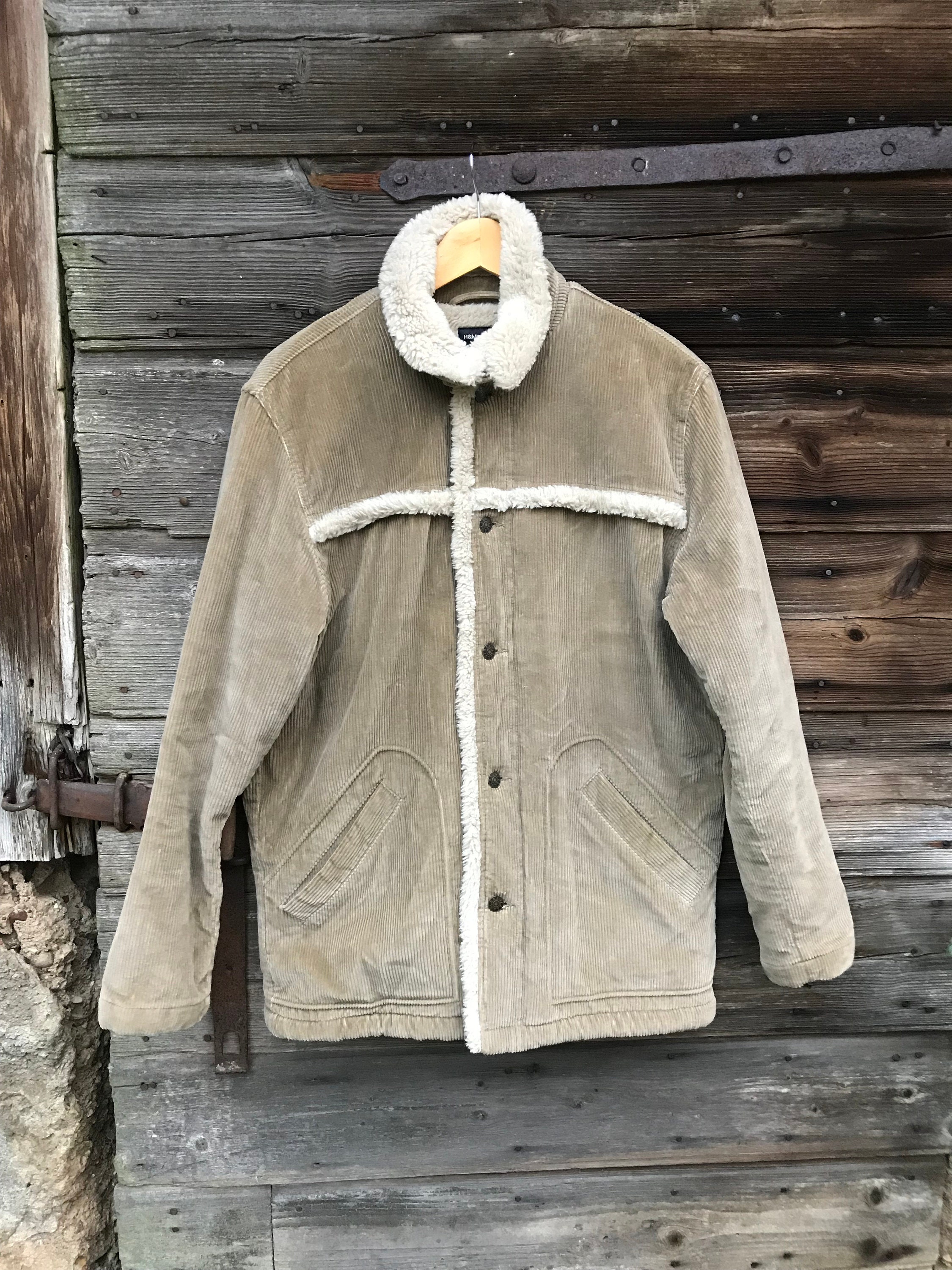 corduroy winter jacket