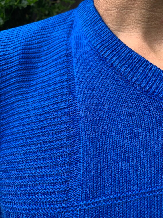 Blue lacoste jumper hotsell