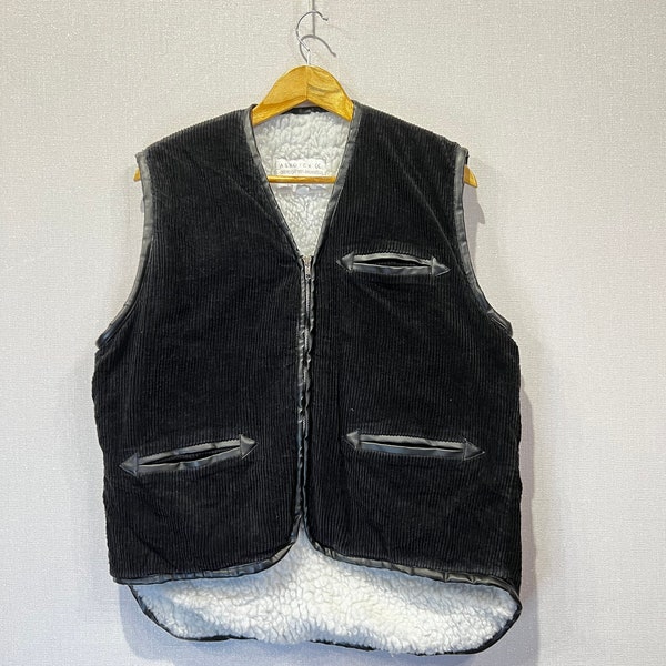 Quilt Corduroy Vest