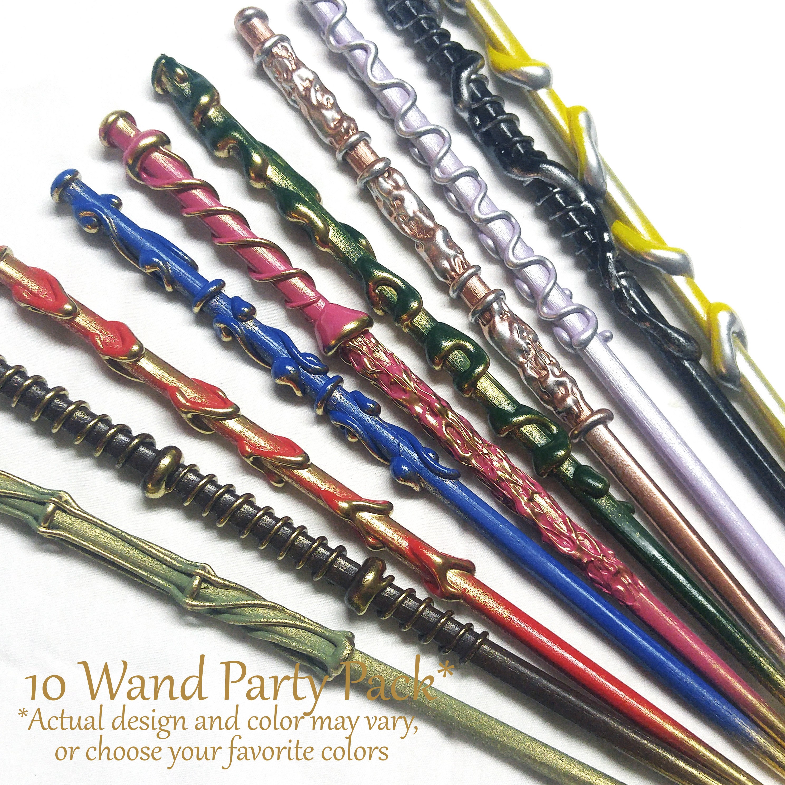 Custom Wand / Wizarding Wand / Wizard Party Favor / Magic Wand Etsy