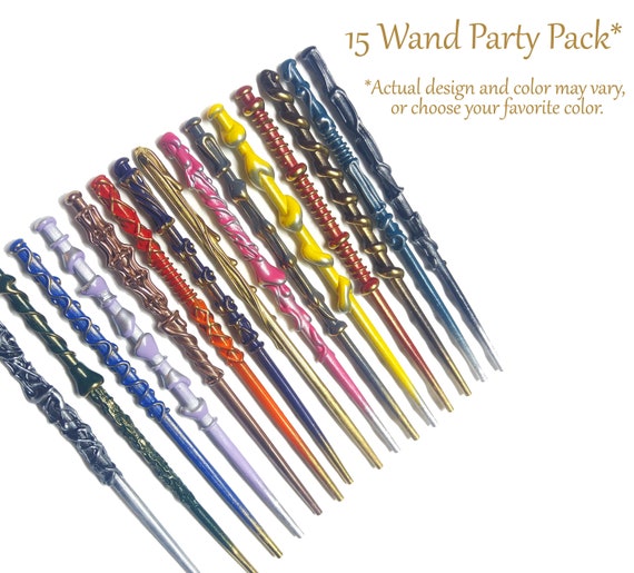 Harry Potter Wand, Party Favors ,Magic, Birthday Party, Halloween, 1 SET OF  5