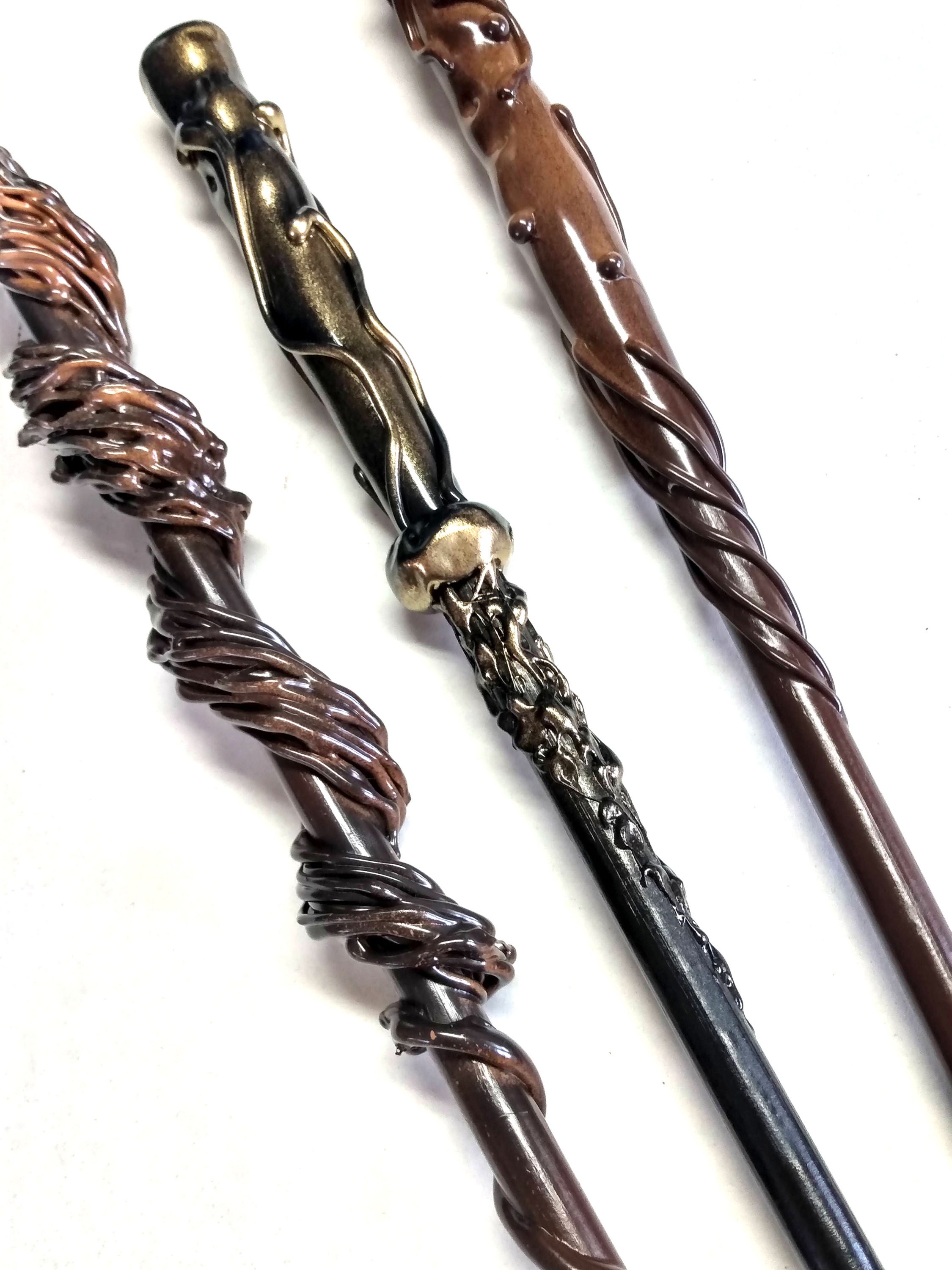 Large Wood Wand / Custom Wand / Wizard Wand / Cosplay Wand Etsy