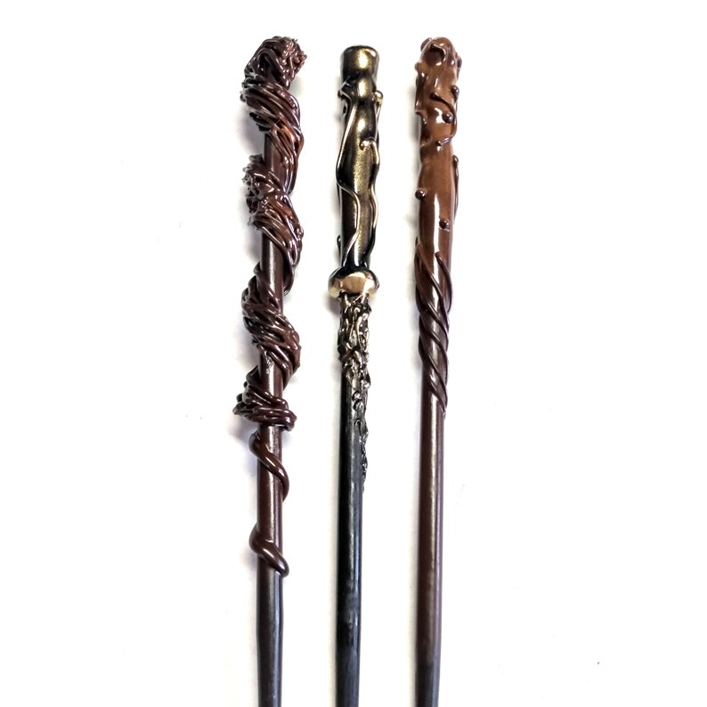 Custom Wand Wizard Wand Large Size Wand Wood Wand Etsy