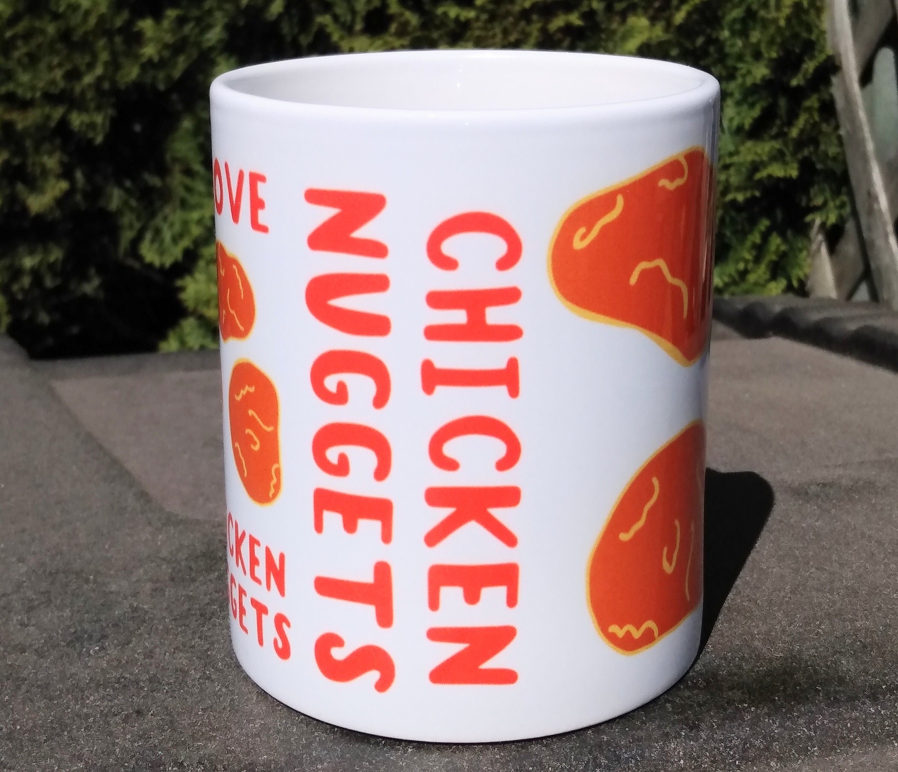 Chicken Nugget Gift / Funny Coffee Mug / Novelty Coffee Mug Etsy